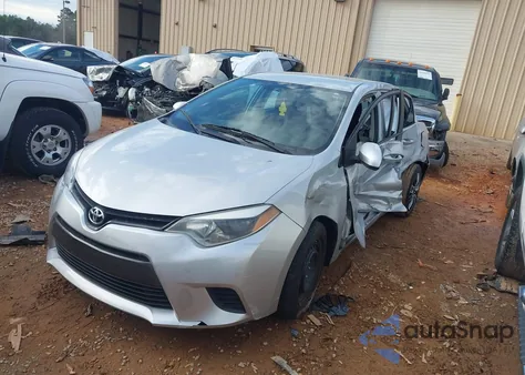 2014 Toyota Corolla Le from USA, damaged, VIN 2T1BURHE1EC172911